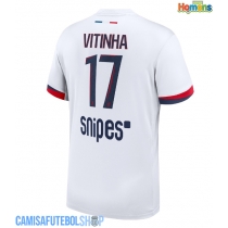 Camisa de time de futebol Paris Saint-Germain Vitinha #17 Replicas 2º Equipamento 2025-26 Manga Curta